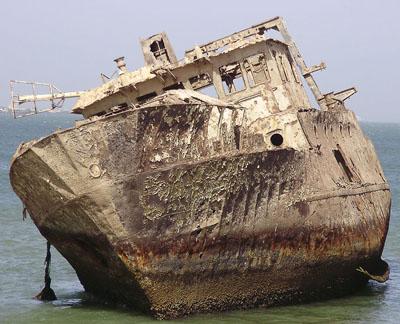 Нуадибу – самое большое в мире кладбище кораблей