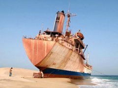 Нуадибу – самое большое в мире кладбище кораблей