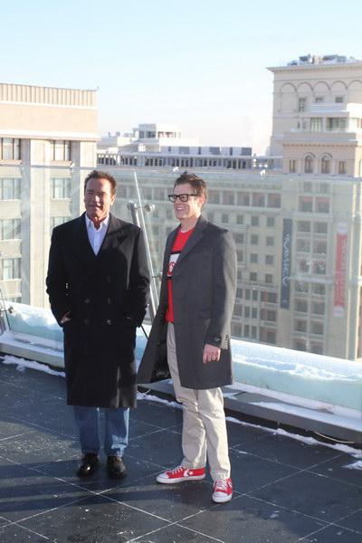 Арнольд Шварценеггер готовится к Олимпиаде в Сочи