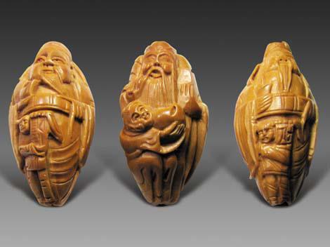 Хaйдао — резьба по фруктовым косточкам