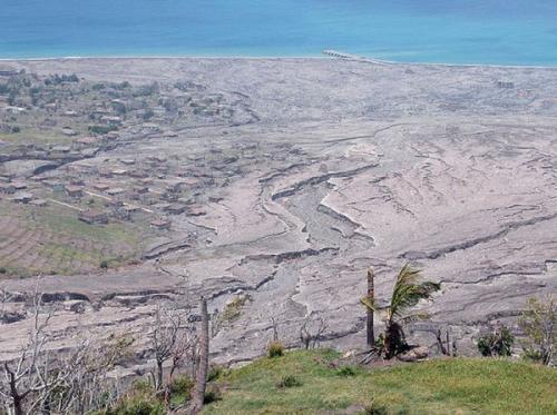 Плимут — город, погребенный под пеплом вулкана