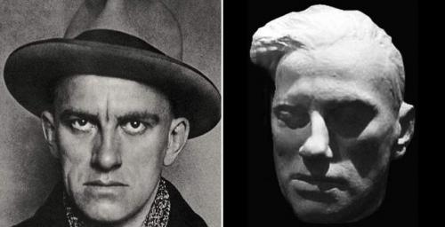 Посмертные маски великих людей