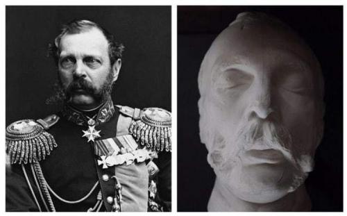 Посмертные маски великих людей