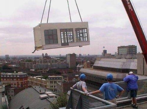 Дома, которые строят на крышах