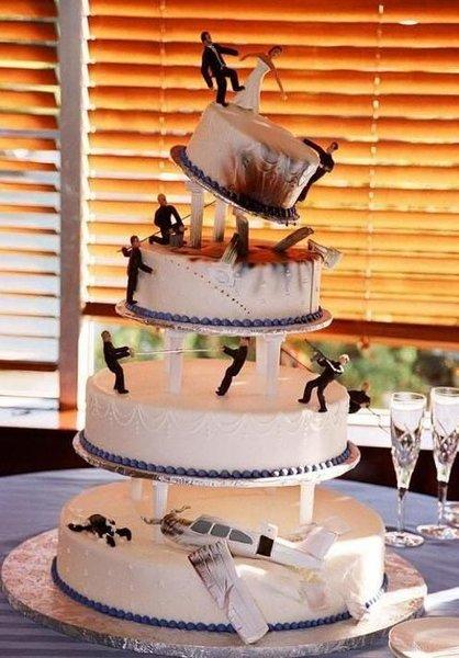 Самые дурацкие свадебные торты