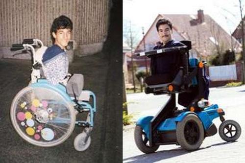 Немец без рук и ног управляется с компьютером, синтезатором и машиной