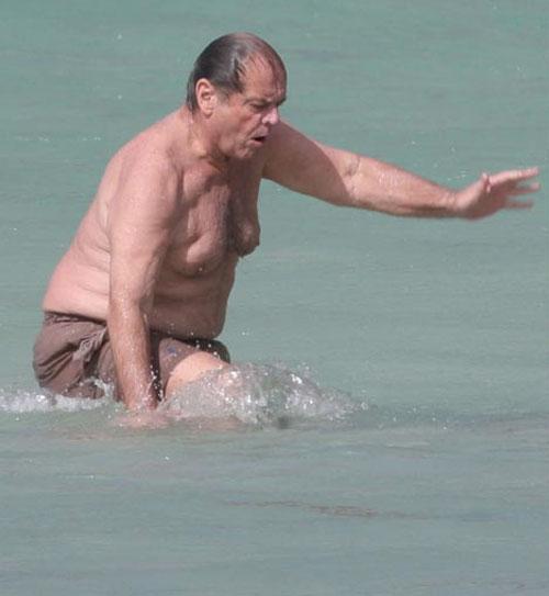 Джек Николсон снимал красоток на пляже