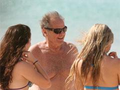 Джек Николсон снимал красоток на пляже
