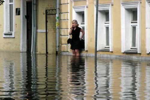 26 июня 2006 года: Москва ушла под воду