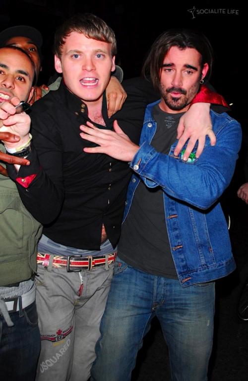 Двойника Колина Фаррела запинали в Лондоне