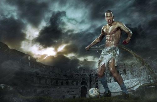 Голландские футболисты предстали в образе "300 спартанцев"