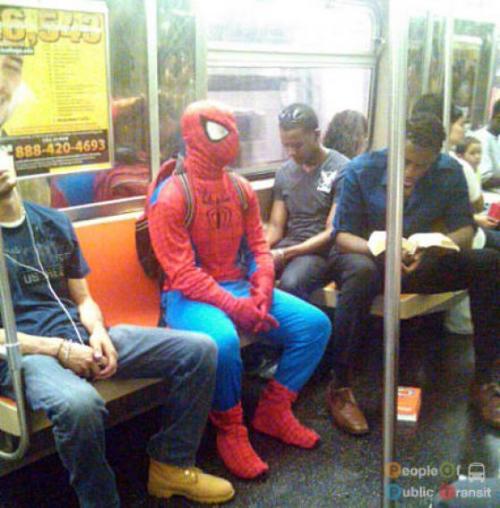 Странные пассажиры общественного транспорта