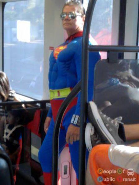 Странные пассажиры общественного транспорта