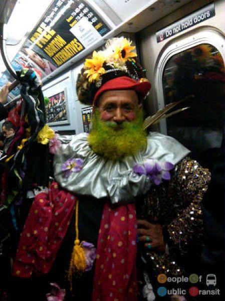 Странные пассажиры общественного транспорта