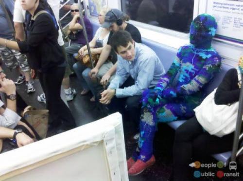 Странные пассажиры общественного транспорта