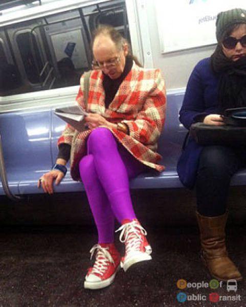 Странные пассажиры общественного транспорта