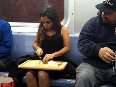 Странные пассажиры общественного транспорта