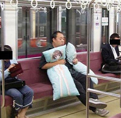 Странные пассажиры общественного транспорта