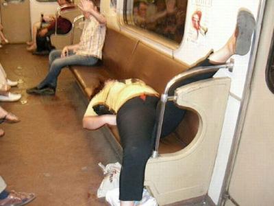 Странные пассажиры общественного транспорта