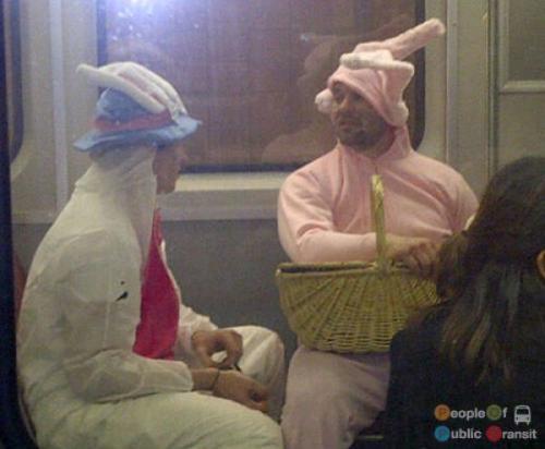 Странные пассажиры общественного транспорта