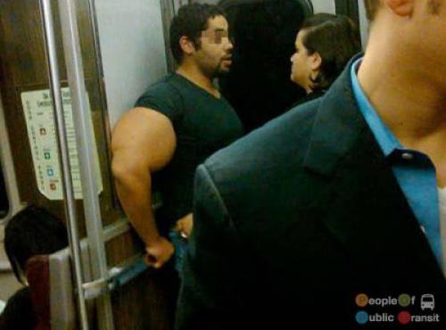 Странные пассажиры общественного транспорта