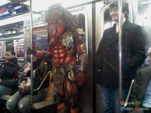 Странные пассажиры общественного транспорта