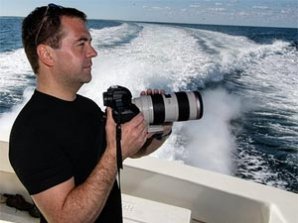 Дмитрий Медведев стал фотографом