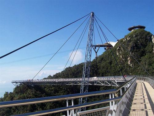 Мост в облаках открывает вид на архипелаг