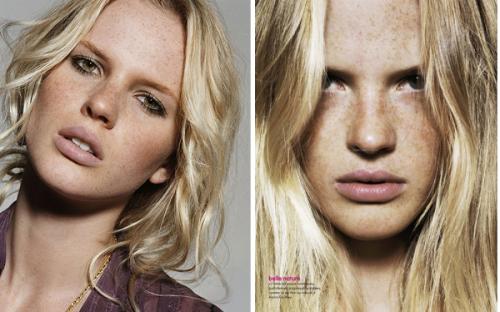 Как выглядят супермодели без макияжа