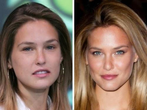 Как выглядят супермодели без макияжа