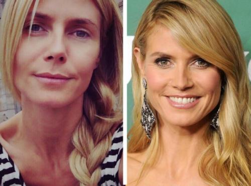 Как выглядят супермодели без макияжа