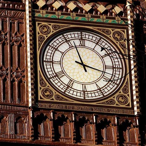 Итальянские кондитеры построили шоколадный Биг Бен