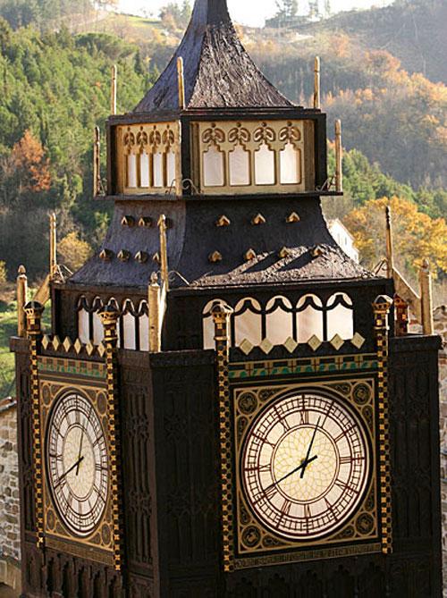 Итальянские кондитеры построили шоколадный Биг Бен