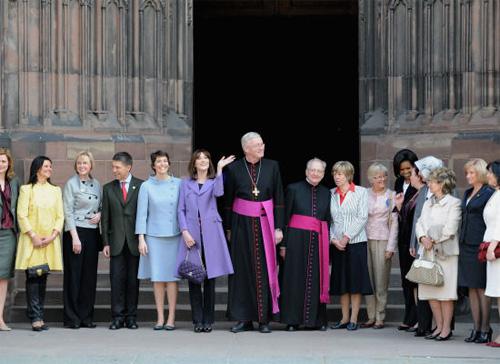 Первые леди вышли в большой свет