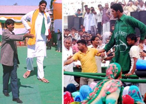 Самые высокие и самые низкие люди мира