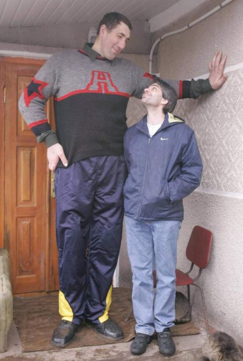 Самые высокие и самые низкие люди мира