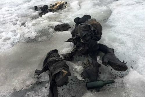 12 страшных находок, обнаруженных в ледниках