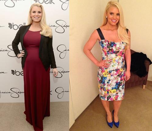 Формы знаменитостей до и после родов