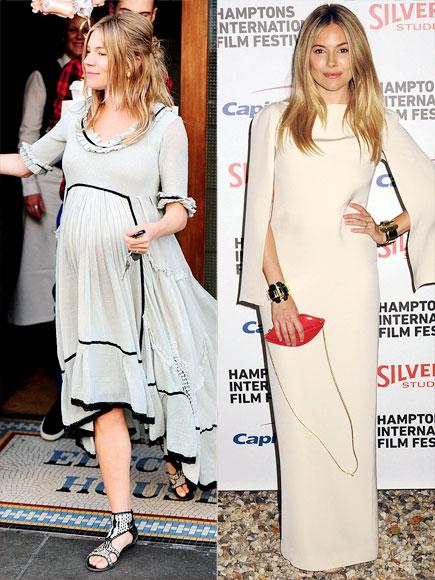 Формы знаменитостей до и после родов