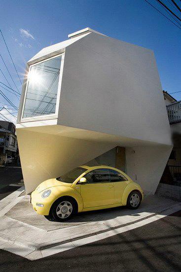 В Токио выстроили миниатюрный дом