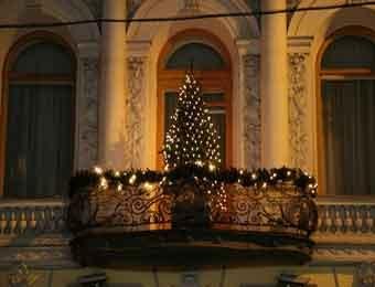 Житель Германии выбросил елку из окна вместе с собой