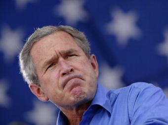 Буш сплясал перед журналистами (ФОТО)