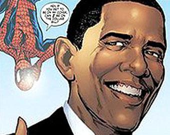 Президент США Обама появится в комиксе о "Человеке-пауке"