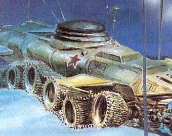 К австрийскому берегу Дуная прибило советский танк