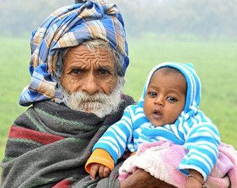 94-летний крестьянин из Индии стал отцом
