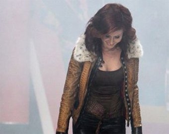 Анна Чапман опозорилась на подиуме