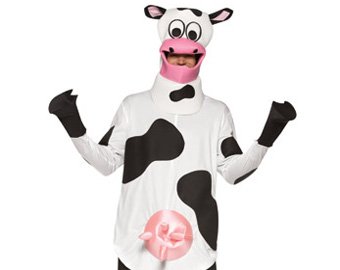 Американец в костюме коровы украл из супермаркета 98 литров молока