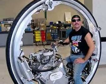 Ученые скрестили мотоцикл с колесом