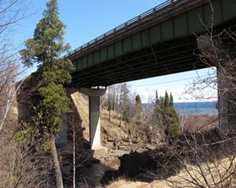 В США украли 15-метровый мост