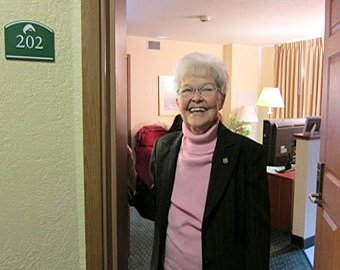 Американка поставила рекорд проживания в гостинице